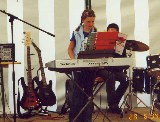 Franziska am Keyboard