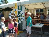 Glücksrad zum Kinderfest 