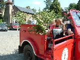 Fahrt mit dem Feuerwehrauto