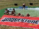 Badespass im Wasserbecken