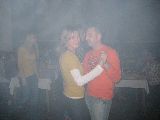 Thomas tanzt mit Babsi im Nebel