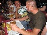 Beim XXL Essen