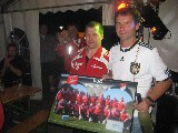 Ehrung für das vergangene Spieljahr: Trainer Sven Hoppe