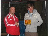 Christoph und Patrick vor dem Trinken