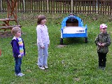 Kinderspaß mit dem Bob