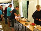 Jürgen, Minzer und Thomas haben Hunger