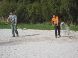 Bau und Einweihung Volleyballplatz 