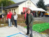Bau und Einweihung Volleyballplatz 