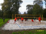 Bau und Einweihung Volleyballplatz 