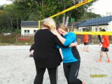 Bau und Einweihung Volleyballplatz 