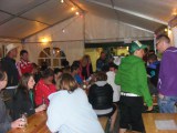Stimmung im Festzelt