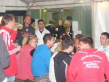 Stimmung im Festzelt